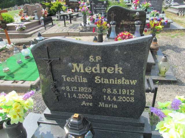 Teofila Mędrek 1925 Debrzno - Grobonet - Wyszukiwarka osób pochowanych