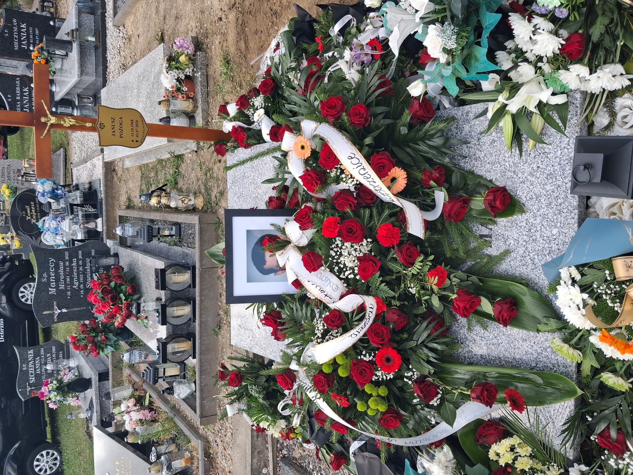 Grób Janusz Pożoga