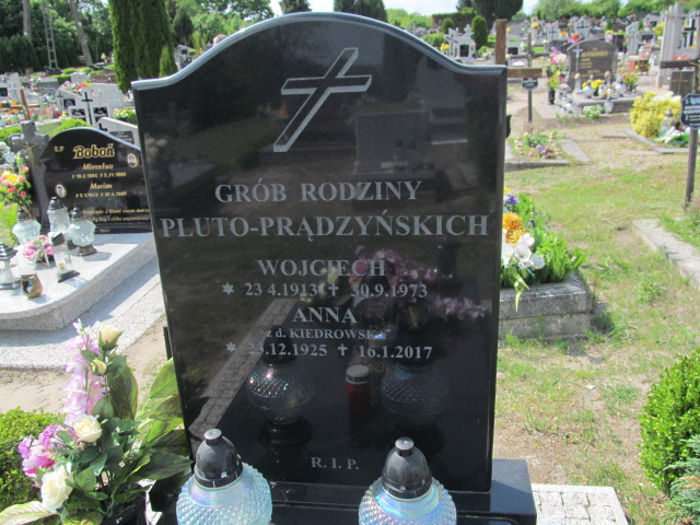 Anna Wiktoria Pluto Prądzyńska 1925 Debrzno - Grobonet - Wyszukiwarka osób pochowanych
