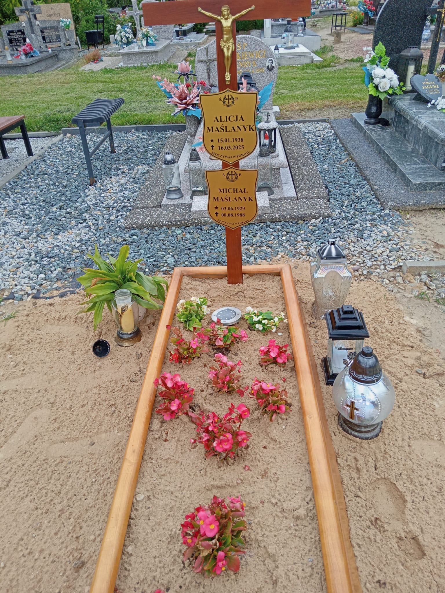 Grób Alicja Maślanyk
