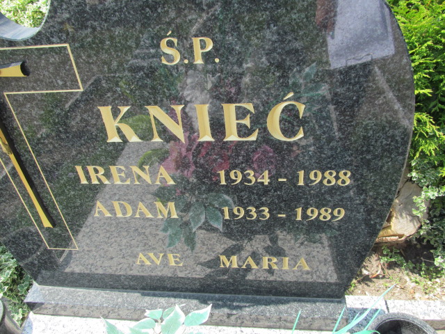 Irena Knieć 1934 Debrzno - Grobonet - Wyszukiwarka osób pochowanych