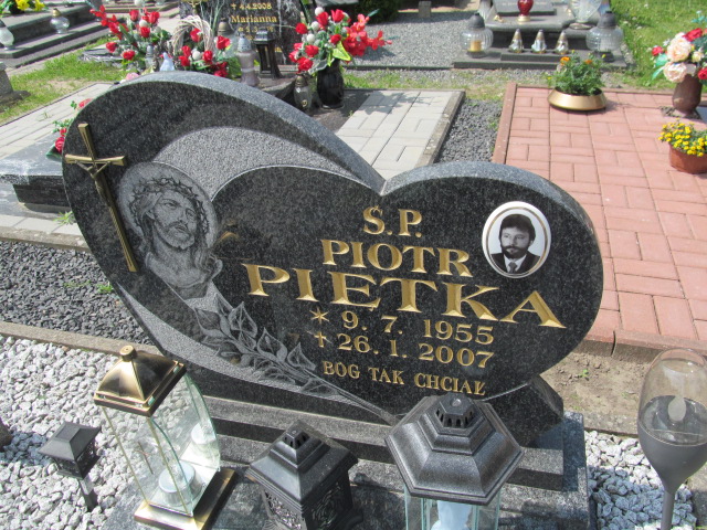 Piotr Piętka 1955 Debrzno - Grobonet - Wyszukiwarka osób pochowanych