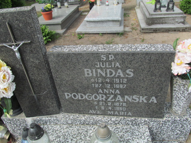 Anna Podgórzańska 1878 Debrzno - Grobonet - Wyszukiwarka osób pochowanych