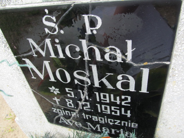 Michał Moskal 1942 Debrzno - Grobonet - Wyszukiwarka osób pochowanych