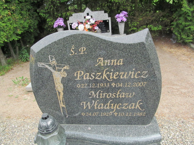 Anna Paszkiewicz 1933 Debrzno - Grobonet - Wyszukiwarka osób pochowanych