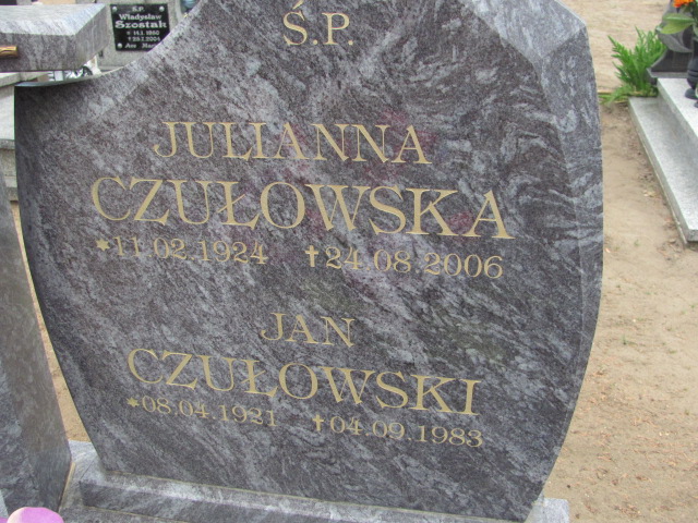 Jan Czułowski 1951 Debrzno - Grobonet - Wyszukiwarka osób pochowanych