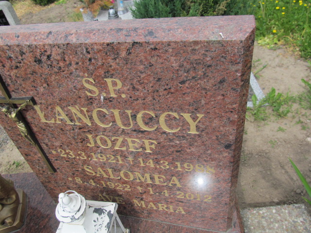 Salomea Łańcucka 1922 Debrzno - Grobonet - Wyszukiwarka osób pochowanych