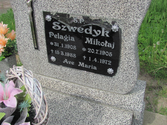 Mikołaj Szwedyk 1905 Debrzno - Grobonet - Wyszukiwarka osób pochowanych