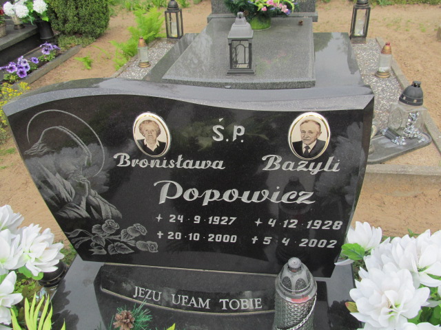 Bazyli Popowicz 1928 Debrzno - Grobonet - Wyszukiwarka osób pochowanych