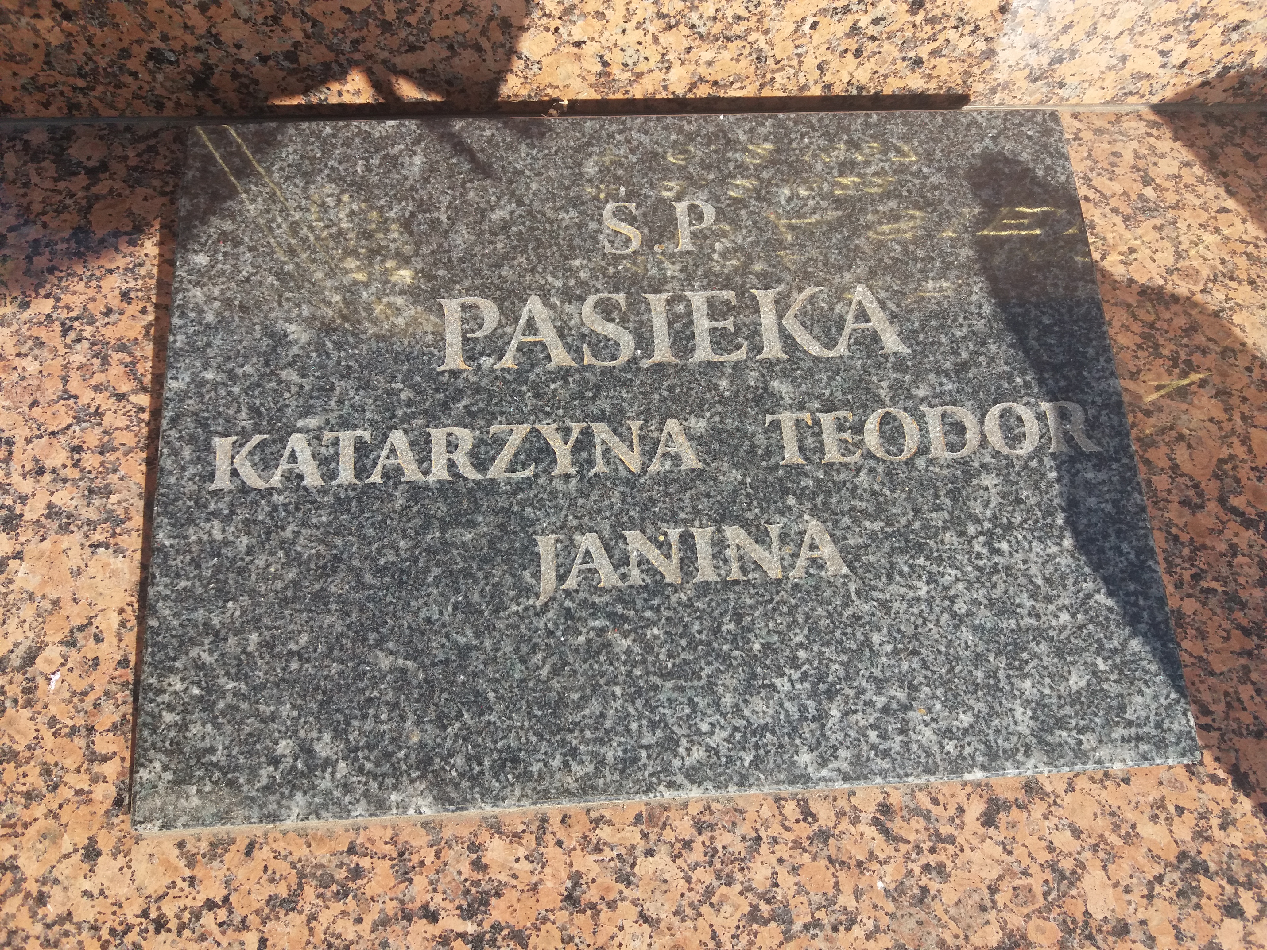 Grób Janina Pasieka